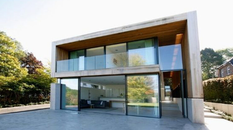 bespoke glazing new build in wales