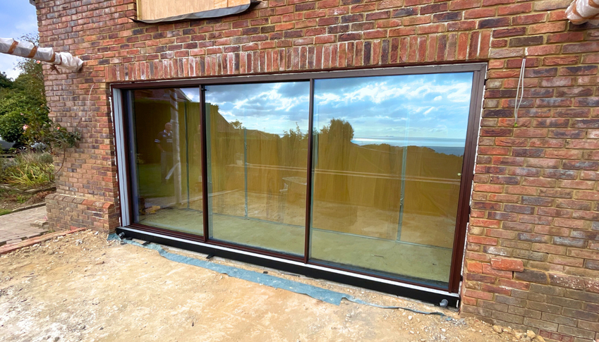 Timber Look Aluminium Doors