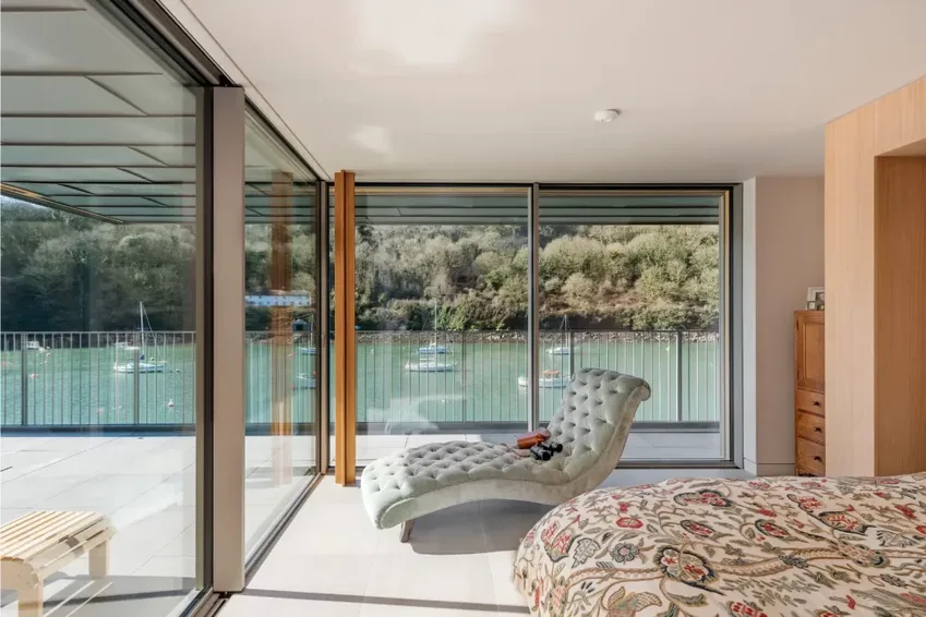 Old Quay, cliffside house