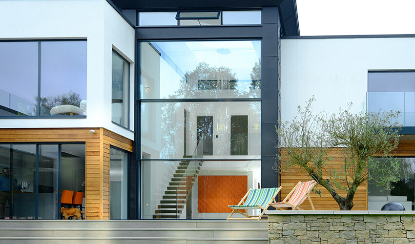 minimal windows - 6m tall doors - Dormers
