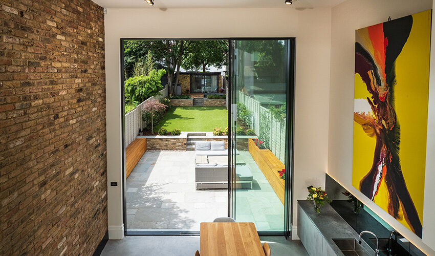 minimal windows - 6m tall doors - Kingston Road