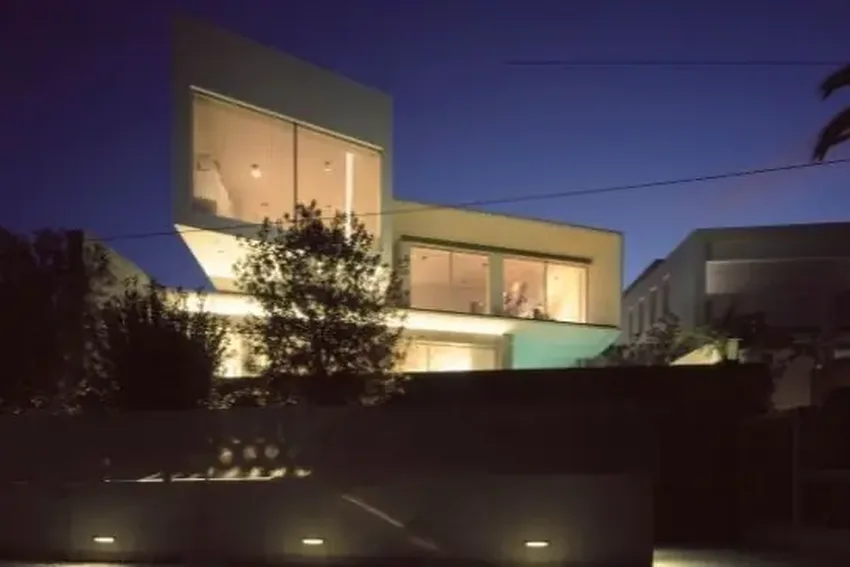 high security slim sliding glass doors with pas24 in a contemporary new build house in the uk