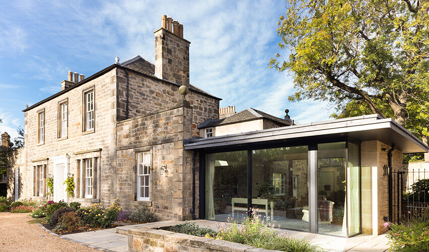 The History of Minimalist Windows - minimal windows uk - Edinburgh Georgian Villa