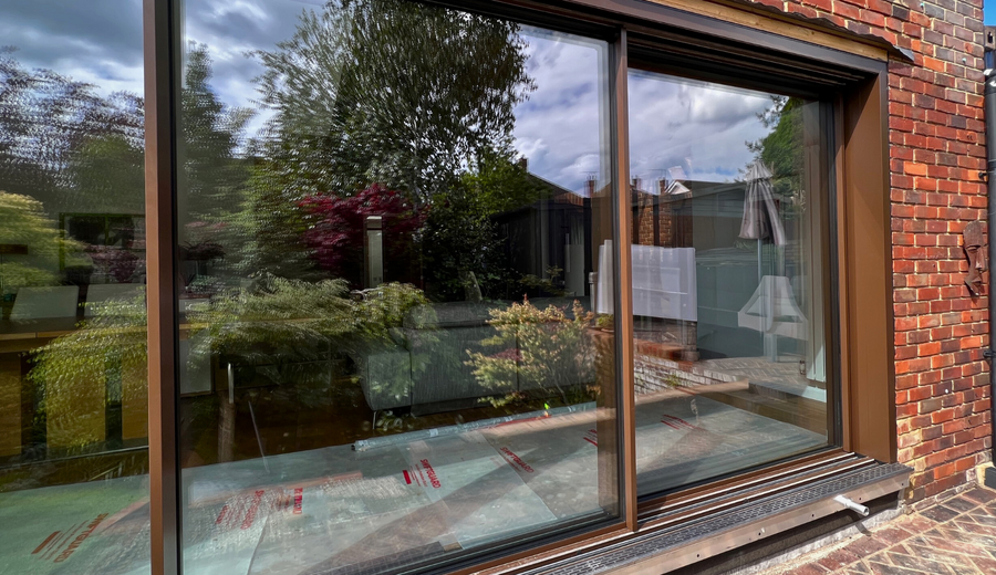 Timber Look Aluminium Doors