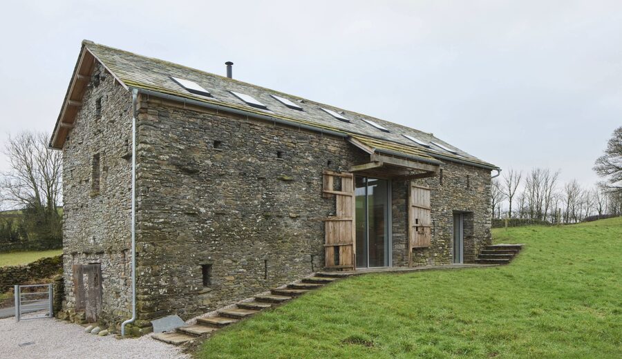 Triple Glazed Sliding Doors in Cumbria | Bank Barn