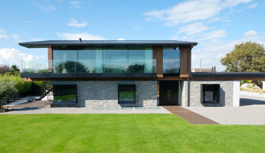Glass Sliding Doors in Wales | Silver House