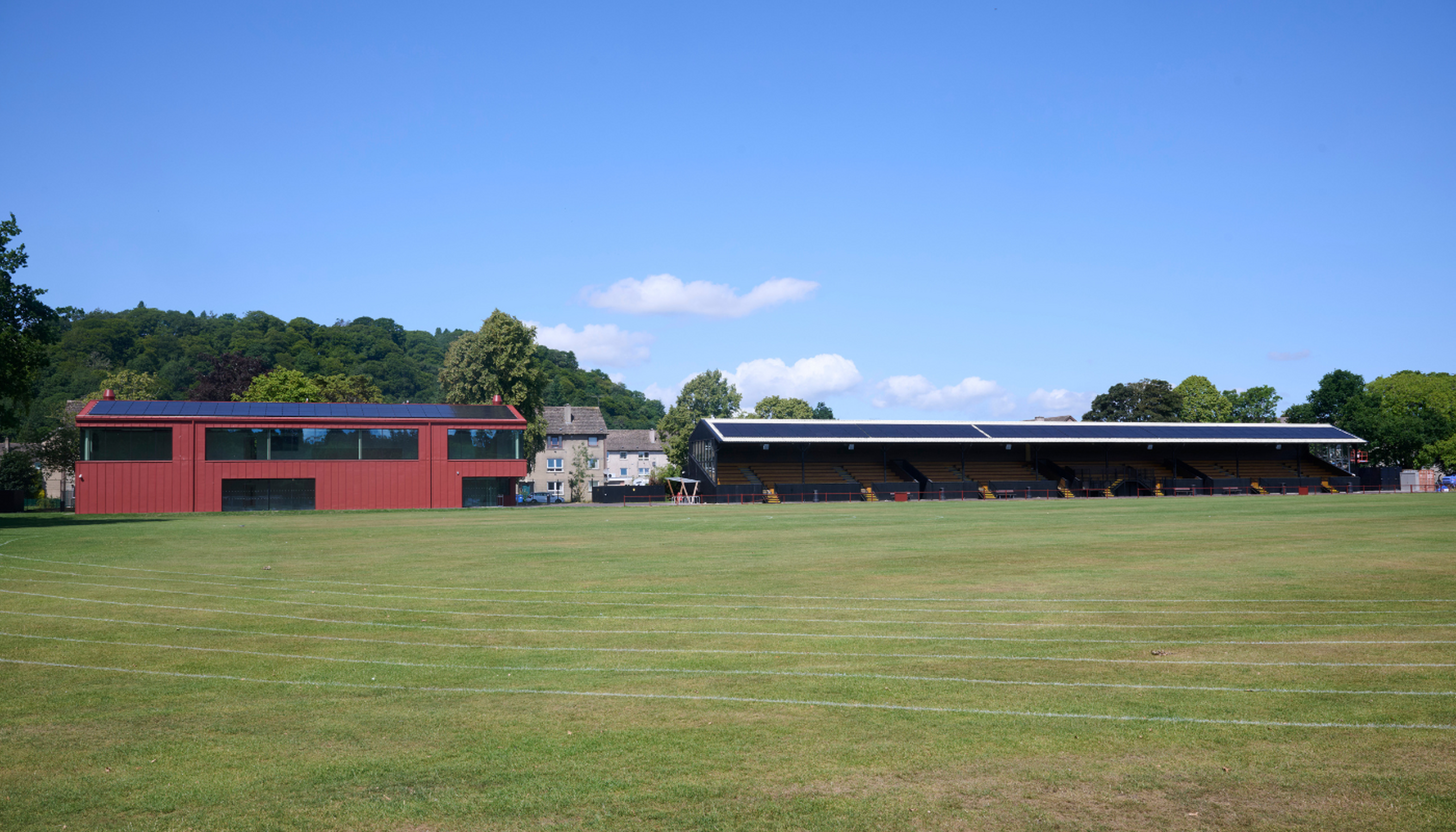 Bught Stadium Glazing | Case studies | Keller Minimal Windows