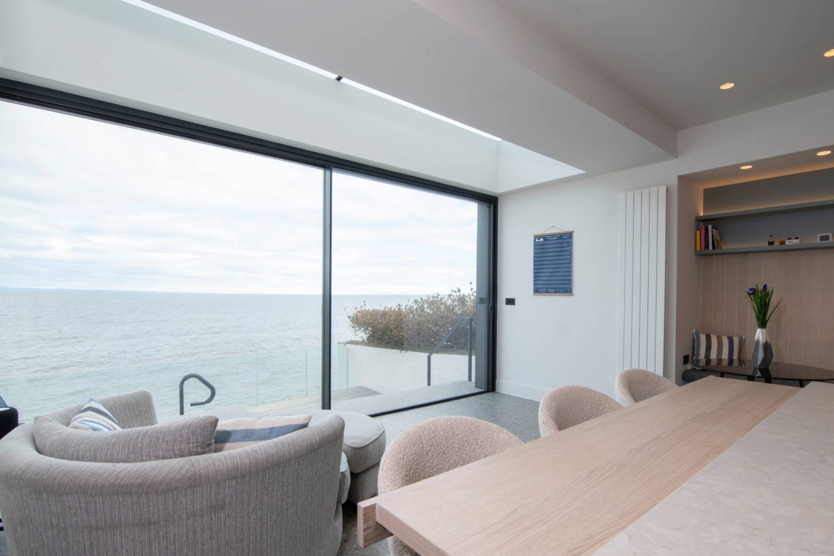 Internal View of Coastal Sliding Glass Doors in Scotland | Eastfield