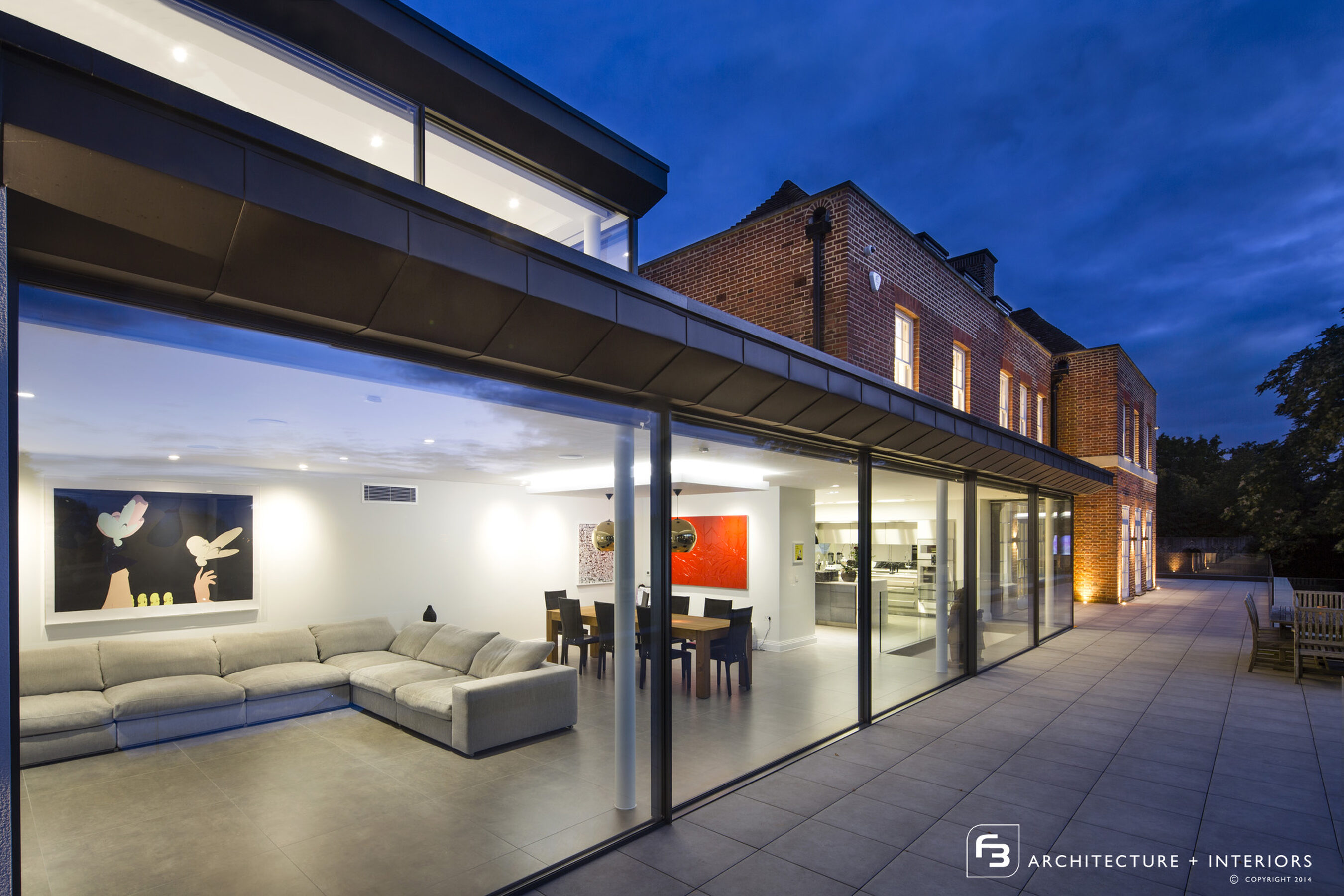 Meadow Views, Totteridge | Glass Extension | minimal windows® | Keller ...