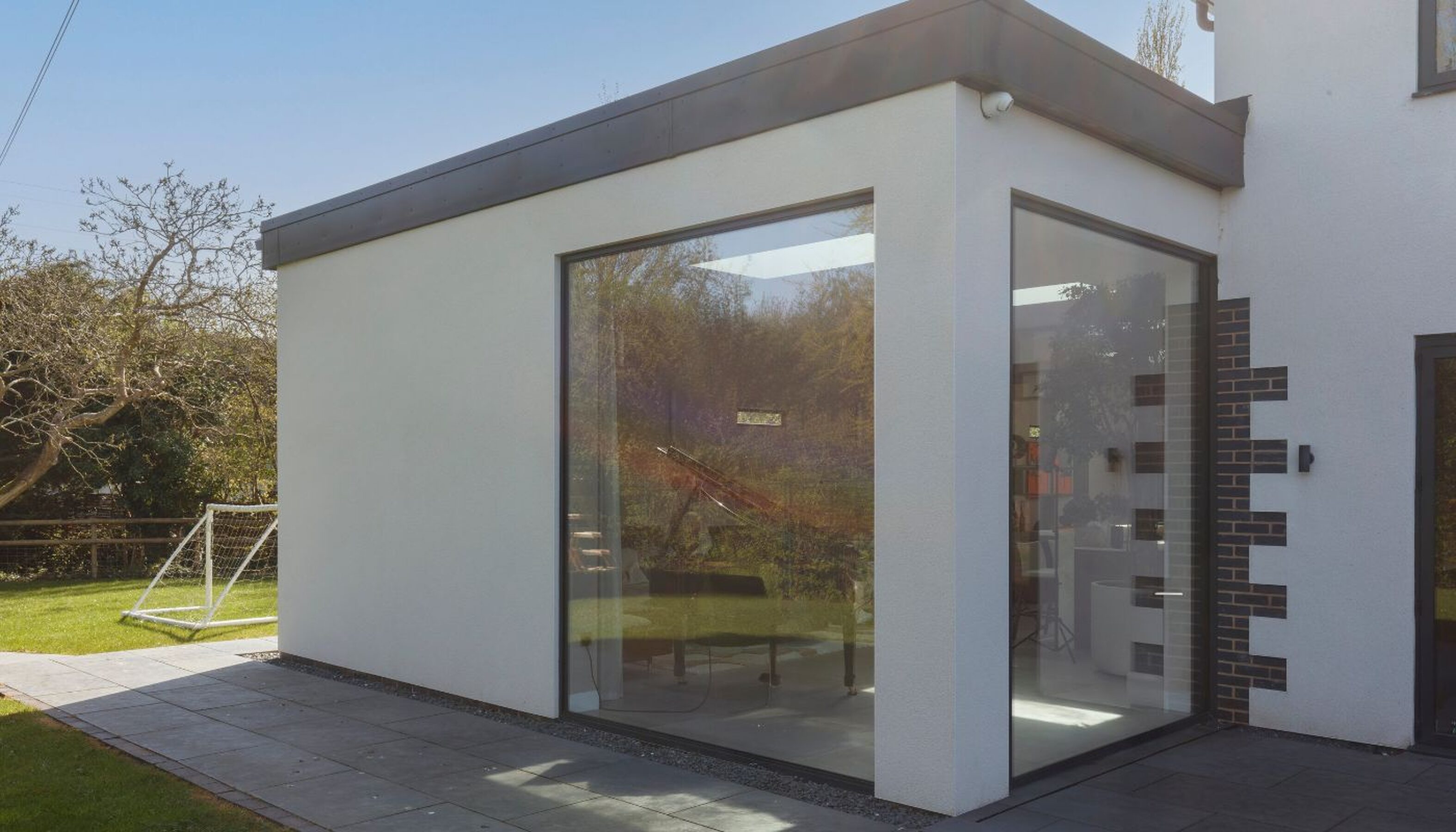Slim sliding doors in Worcester - Brookfield - minimal windows