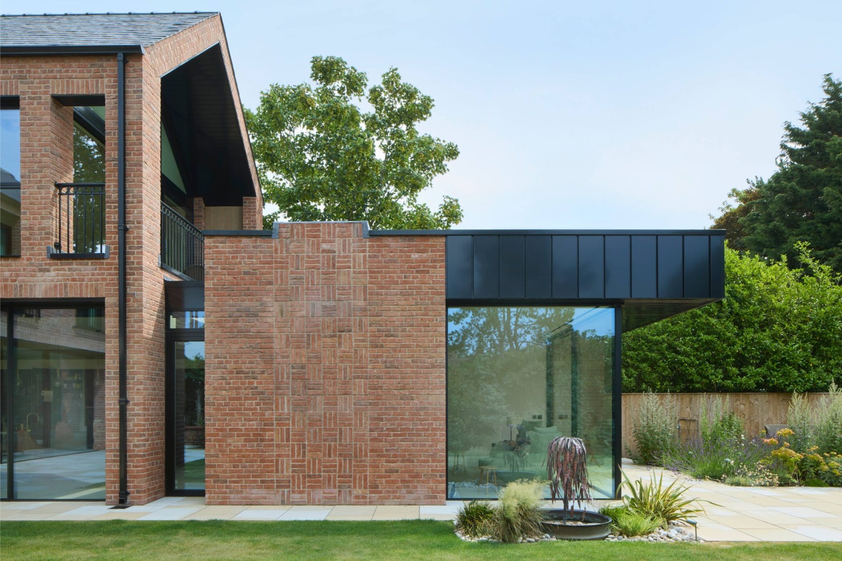 Closed Corner Slim Sliding Glass Doors in Merseyside | Shireburn