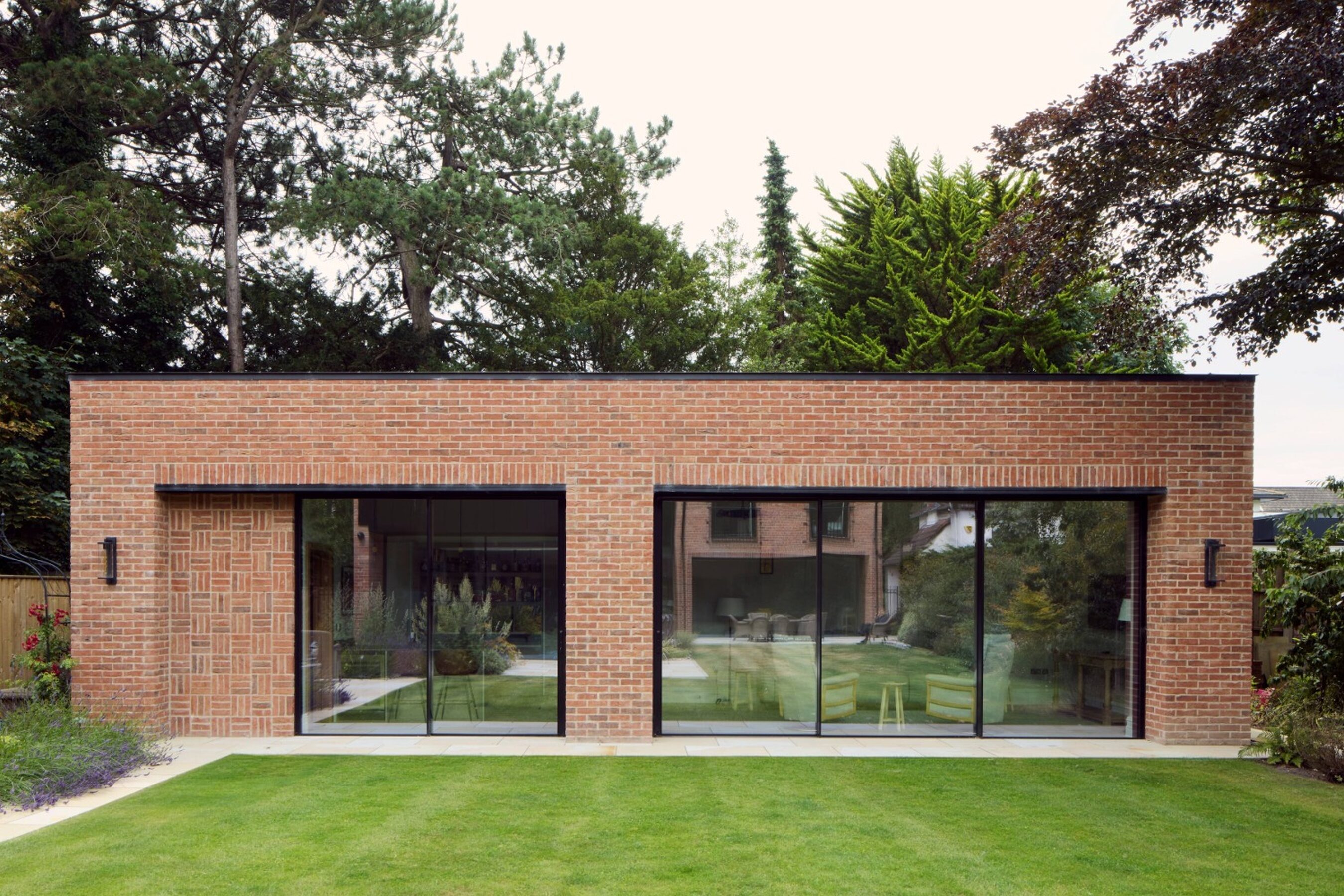 Garden Studio | Slim Sliding Glass Doors in Merseyside | Shireburn