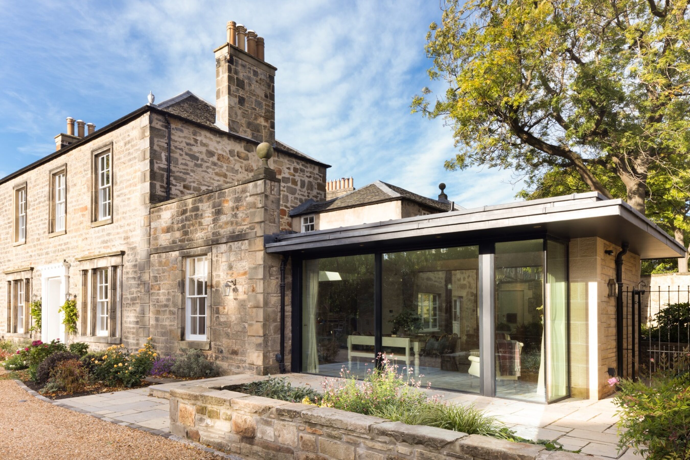 Triple Glazed Sliding Doors in Scotland | Edinburgh Georgian Villa